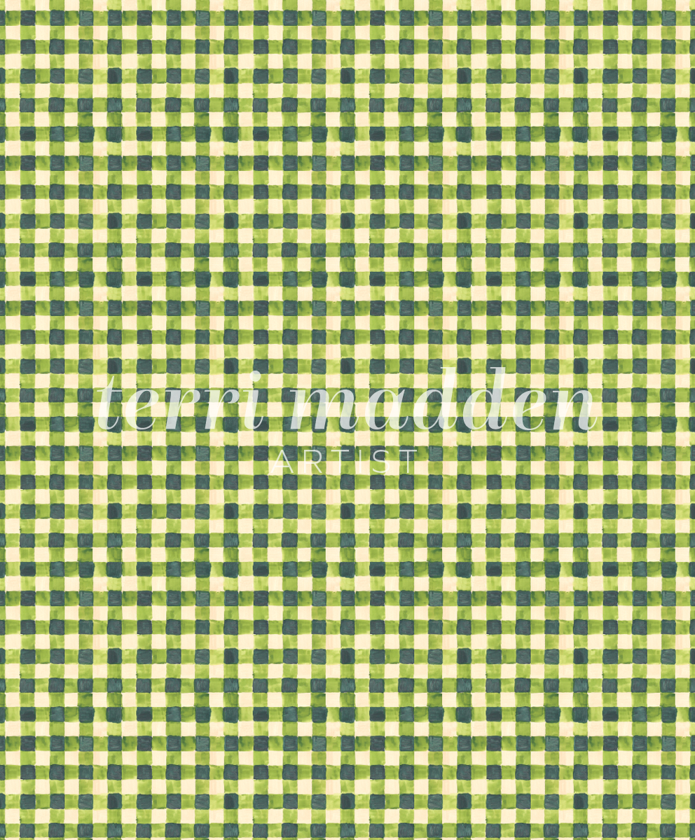 Rolling Hills Chunky Check Pattern