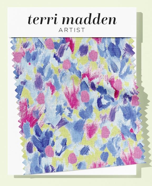 Wildflowers Abstract Pattern – Terri Madden Studio