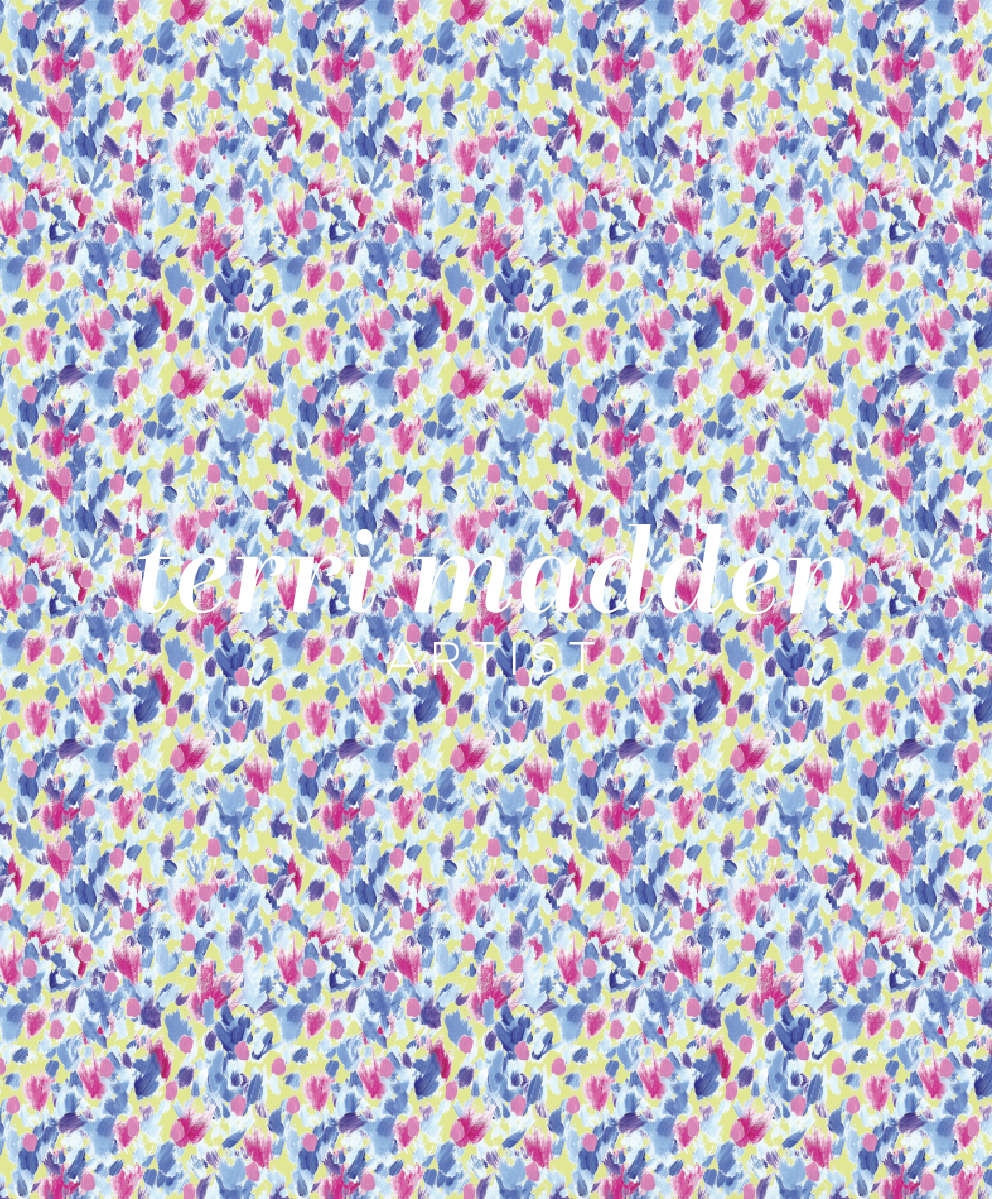 Wildflowers Abstract Pattern