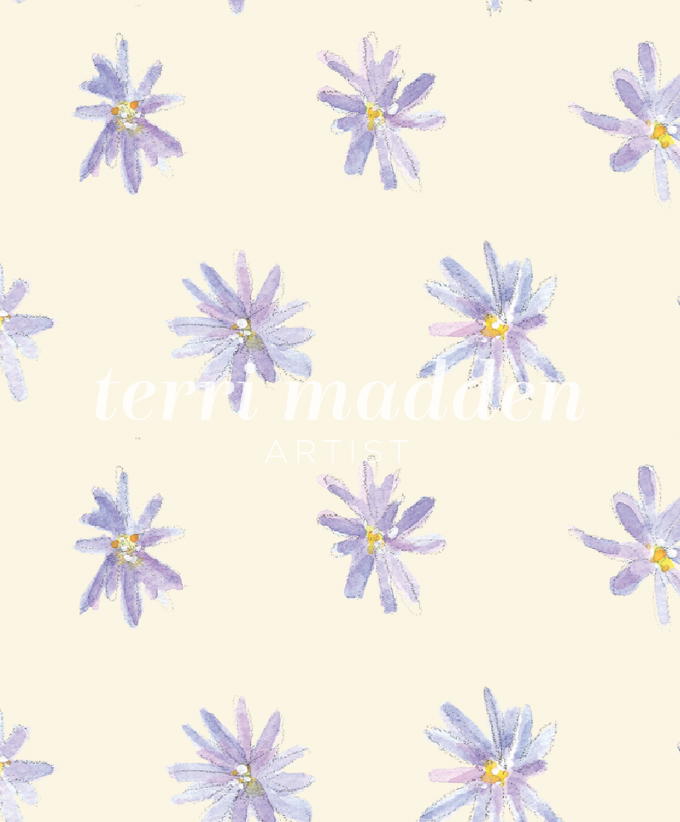 Daisy Patch Floral Pattern