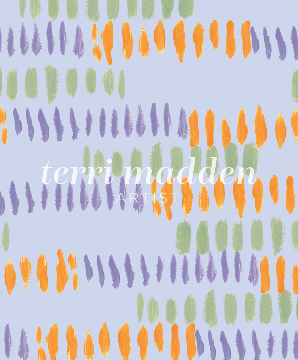 Don't Fence Me In Abstract Pattern – Terri Madden Studio